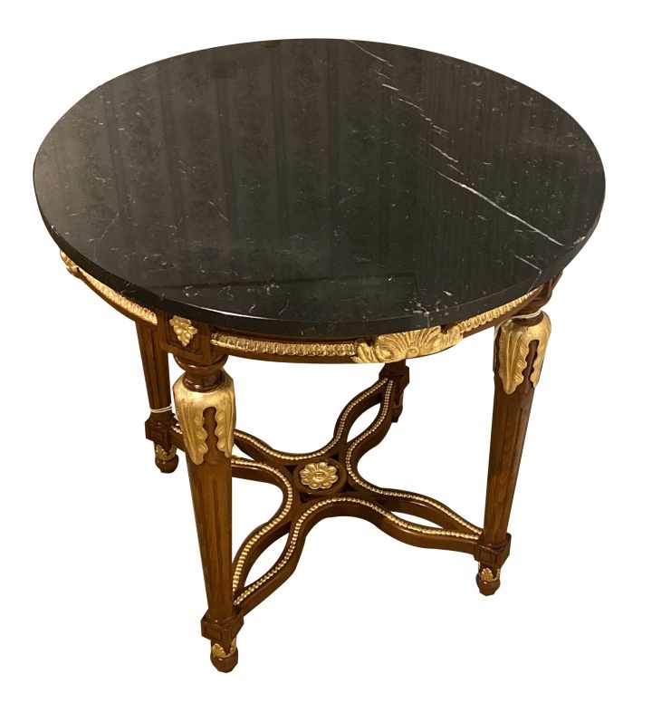 marble top lamp table